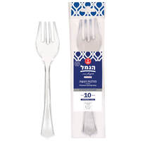 מזלגות הגשה הנמל 10 יחידות