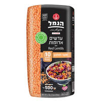 עדשים אדומות הנמל 500 גרם