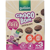 עוגיות שוקולד צ'יפס ללא גלוטן גולון 3 * 120 גרם