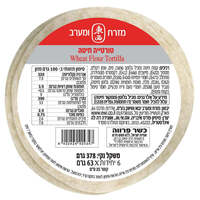 טורטייה מקמח חיטה קוטר 25 ס