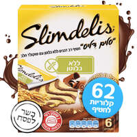 חטיף רב דגנים ללא גלוטן עם שוקולד חלב סלים דליס 6 * 13 גרם