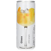 משקה אלכוהולי מוגז על בסיס יין 7% מוגז סנגריה לבנה בפחית גלאס א.ג.ת.ד.שיווק 250 מ