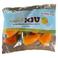 פלפלון ביס שטוף ומוכן לאכילה בשקית קטיף יחידה