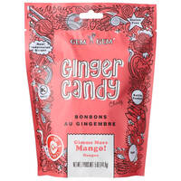 סוכריות לעיסה בטעם ג'ינג'ר מנגו ללא גלוטן גם וגם 141 גרם