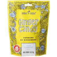 סוכריות לעיסה בטעם ג'ינג'ר לימון ללא גלוטן גם וגם 141 גרם