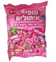 סוכריות טופי איחולים בטעם תות סארבן סאיקלאם גידה 600 גרם