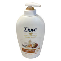 תרחיץ ידיים חמאת שיאה וניחוח וניל עם משאבה דאב 250 מ