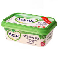 ממרח מרגרינה בסגנון קלאסי בטעם טבעי 59% מזולה 250 גרם