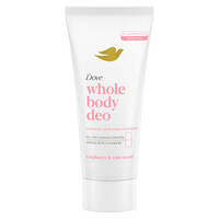 דאודורנט קרם לכל הגוף בניחוח פטל וורדים דאב 75 מ