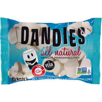 מרשמלו טבעוני בטעם וניל דנדיס וגה מוצרים טבעוניים 283 גרם