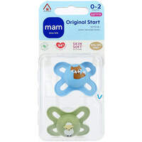 מוצצי סיליקון אורתודנטיים לגילאי 0-2 חודשים מאם 2 יחידות