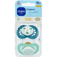 מוצצי גומי אורתודנטיים לגילאי +16 חודשים מאם 2 יחידות