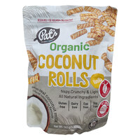 חטיף רולים קוקוס וניל אורגני ללא גלוטן פאת'ס 140 גרם
