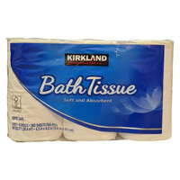 נייר טואלט תלת שכבתי בגליל כפול קירקלאנד 6 גלילים