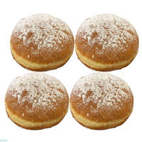 סופגניה גדולה 64 - 80 גרם 4 יחידות (כללי)