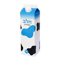 חלב טרי בקרטון / בקבוק 3% למהדרין 1 ליטר (כללי)