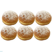 סופגניה גדולה 64 - 80 גרם 6 יחידות (כללי)