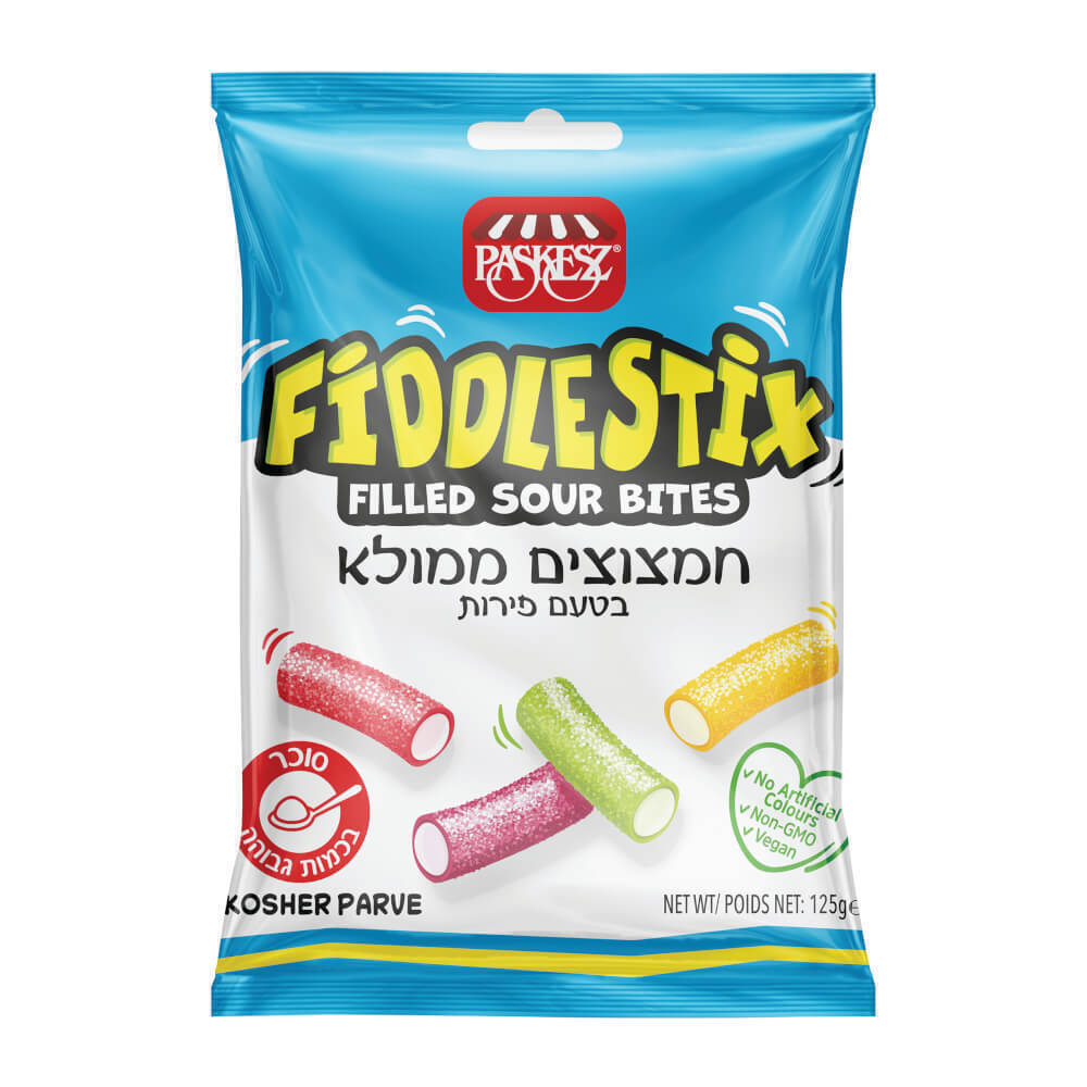 חמצוצים ממולא בטעם פירות 125 גר גורי