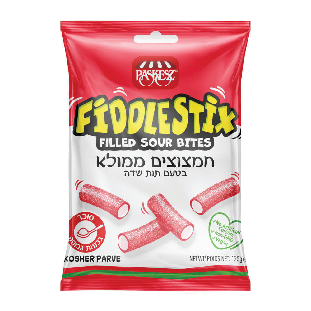 חמצוצים ממולא בטעם תות שדה 125 גר גורי