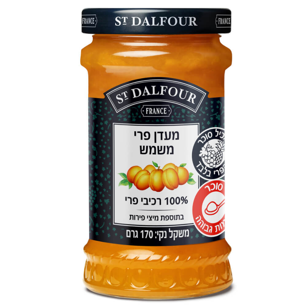 מעדן פרי משמש 170 גרם