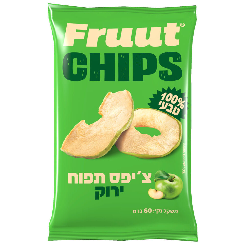 פרוט חטיף תפוח ירוק 60 גר`
