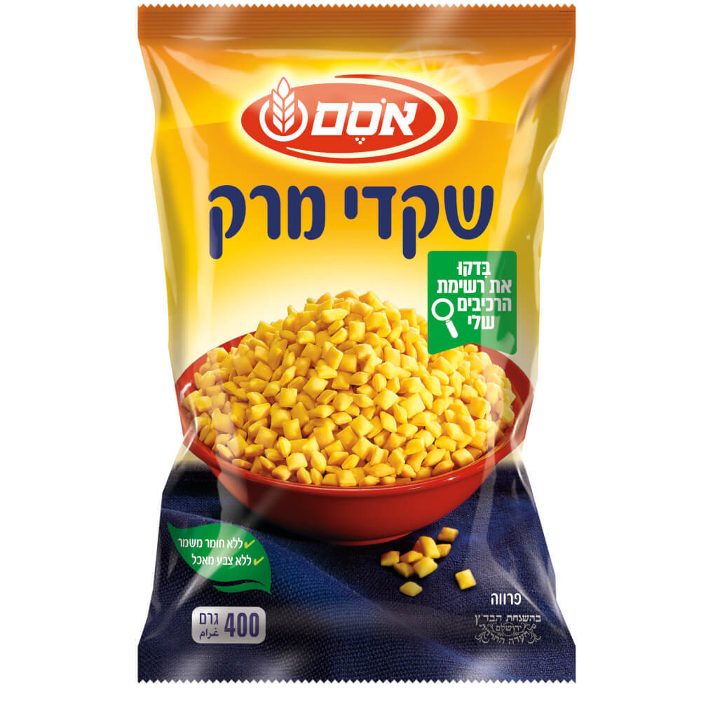 שקדי מרק רכיבים טבעי