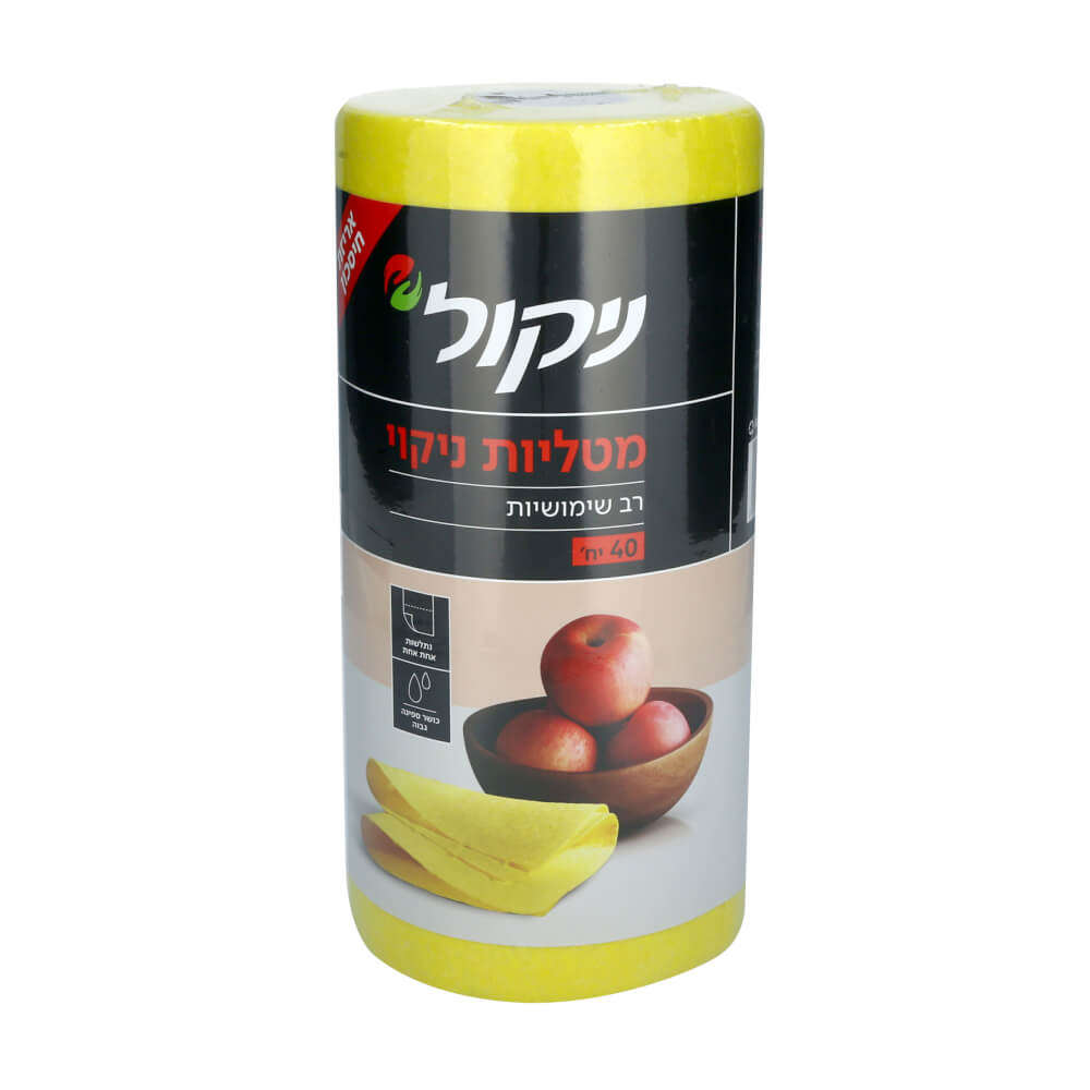 מטליות ניקול בגליל 40 יח