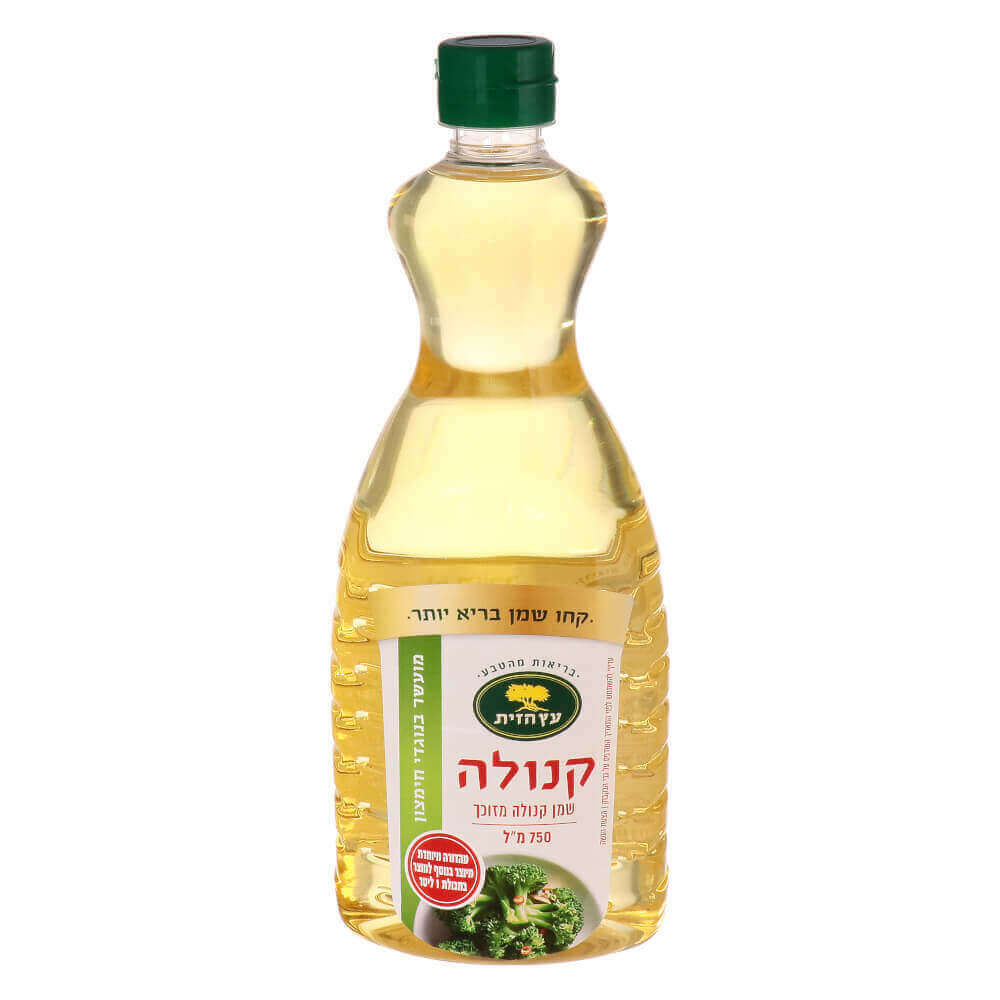 שמן קנולה בריאות עץ