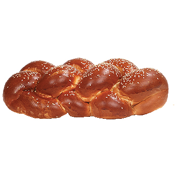 חלה מתוקה קלועה 450 גרם