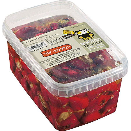 פלפלוני שירי ממולאים בגבינה הגבינות של ניצן