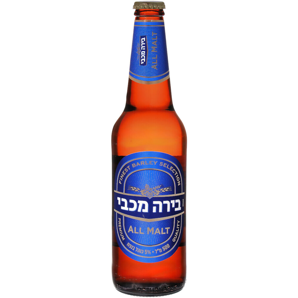 בירה מכבי בקבוק חוזר