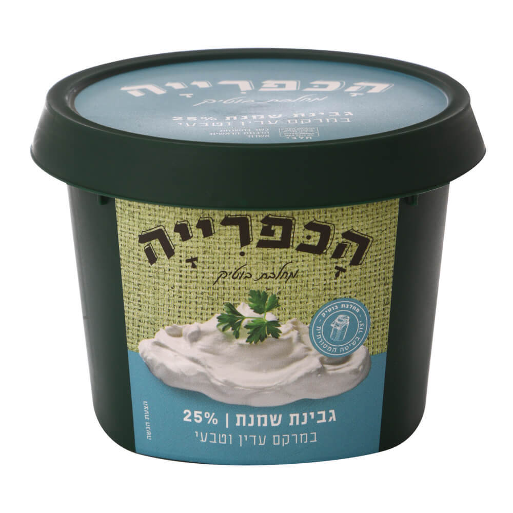 גבינת שמנת טבעי כפיר 500 גרם