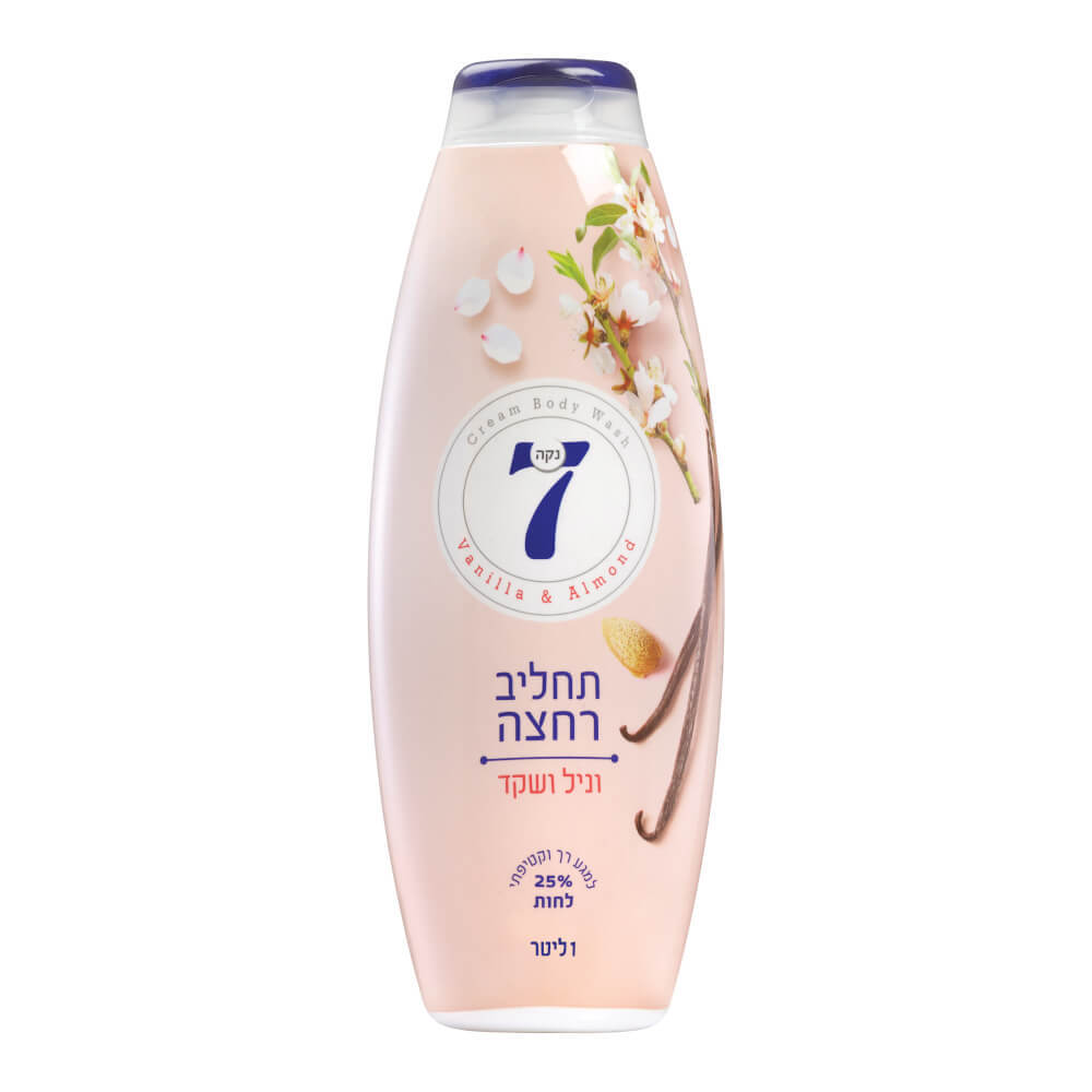 Гель для душа увлажняющий neca 7 Aroma ванильно-миндальный аромат 1000ml (7290011115173)