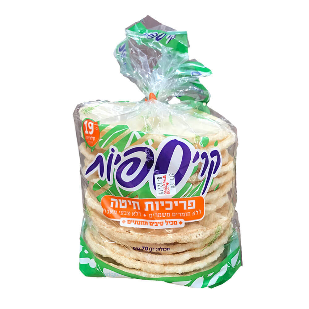 פריכיות חיטה טבעי 70