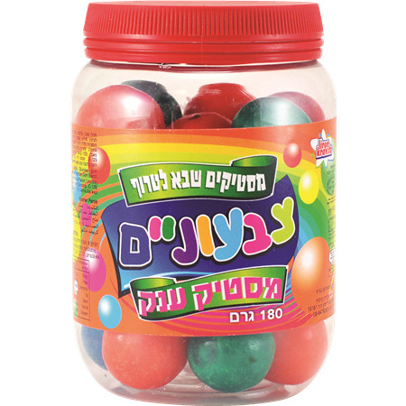 צנצנת גולים ענק 180 גרם