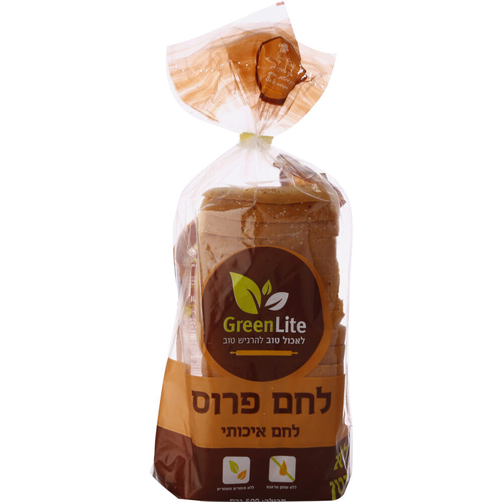 לחם לבן פרוס 500 גרם