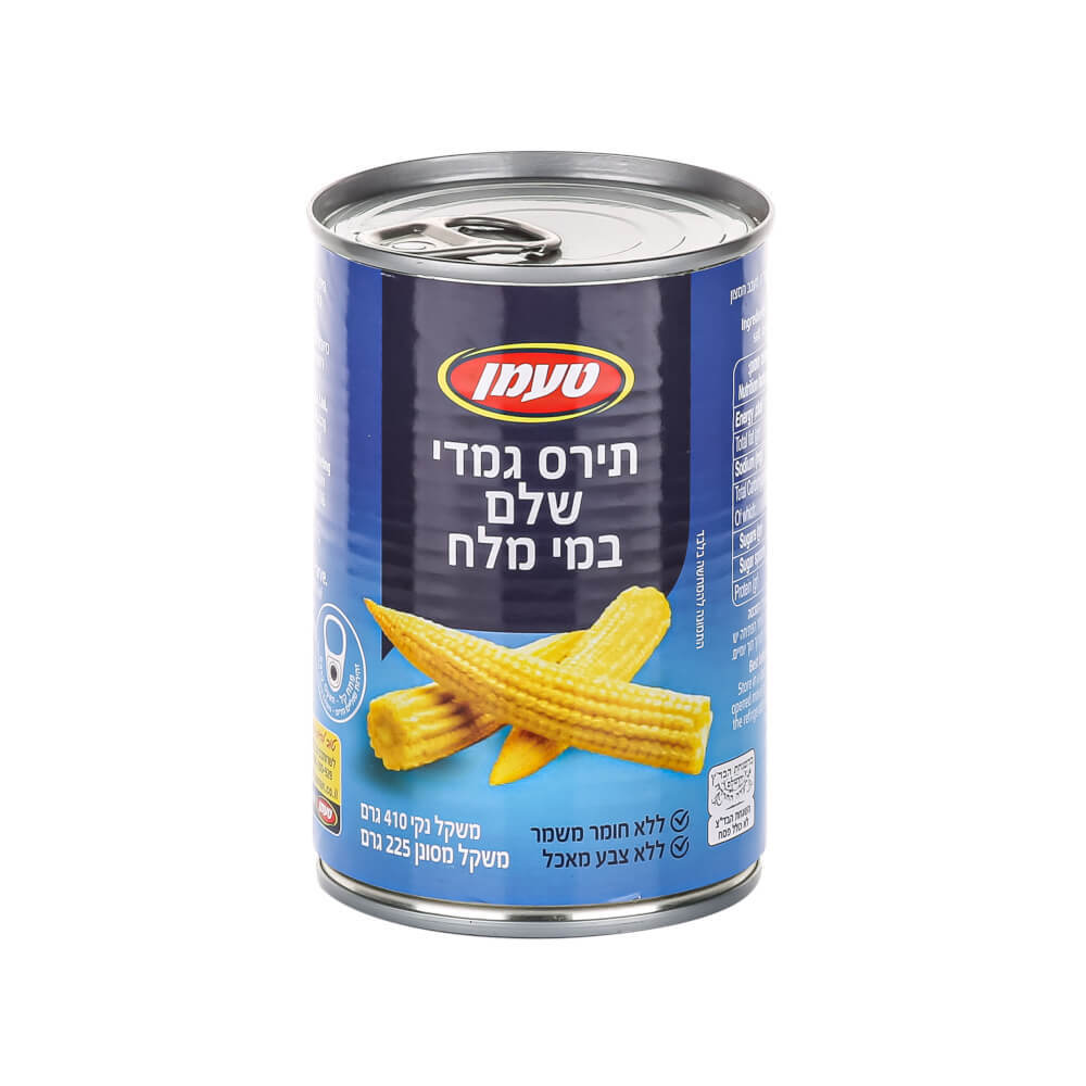 תירס גמדי 410 גרם