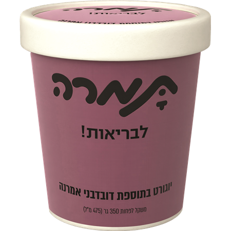 גלידת יוגורט בתוספת