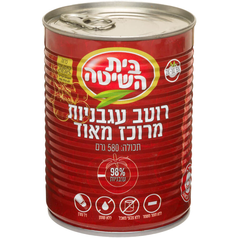 רוטב עגבניות מרוכז מאוד