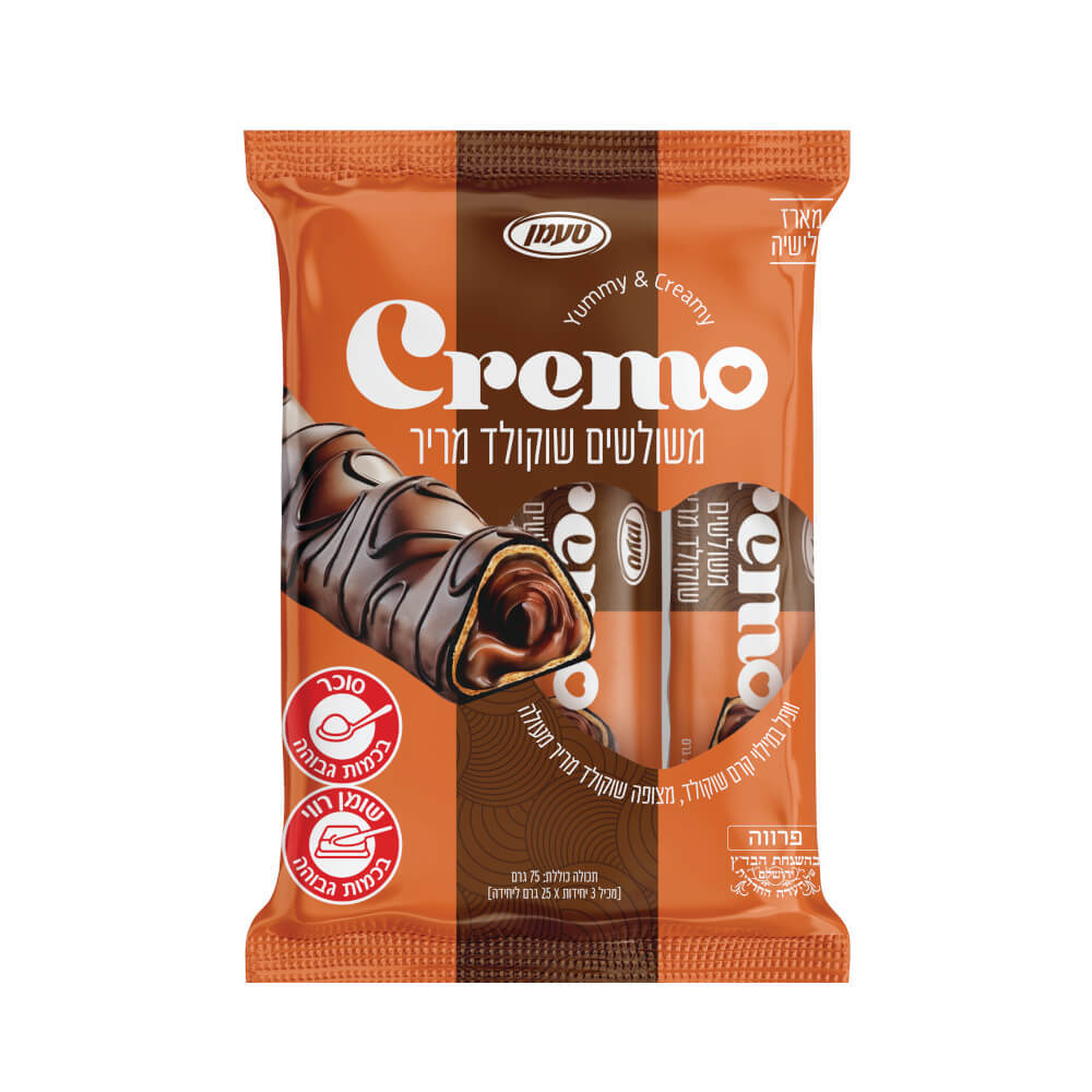 CREMO וופל קרם שוק.מריר