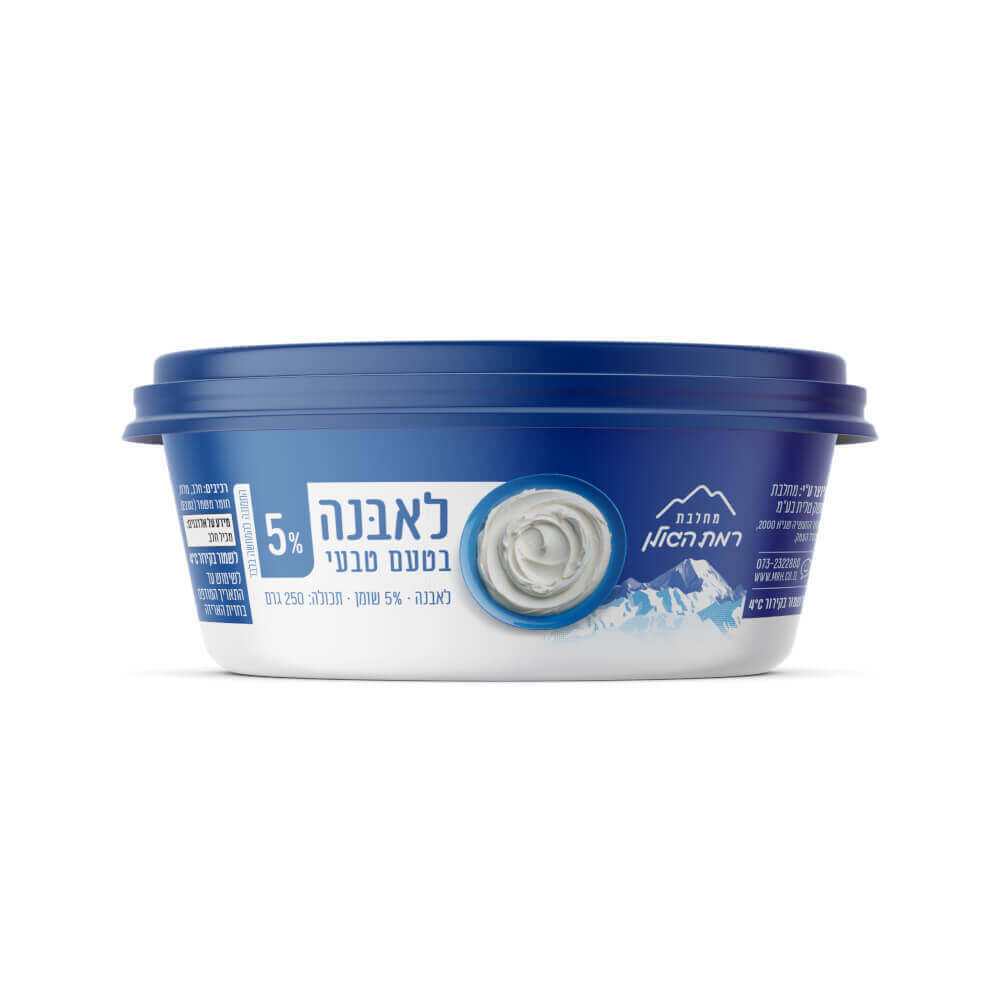 לאבנה 5% 250 גר`רמת הגולן