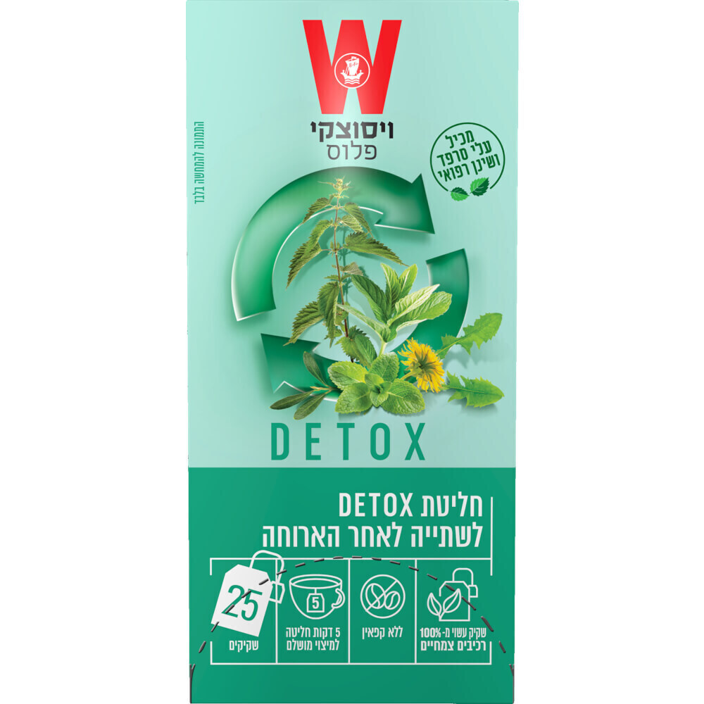 חליטת דיטוקס ויסוצקי