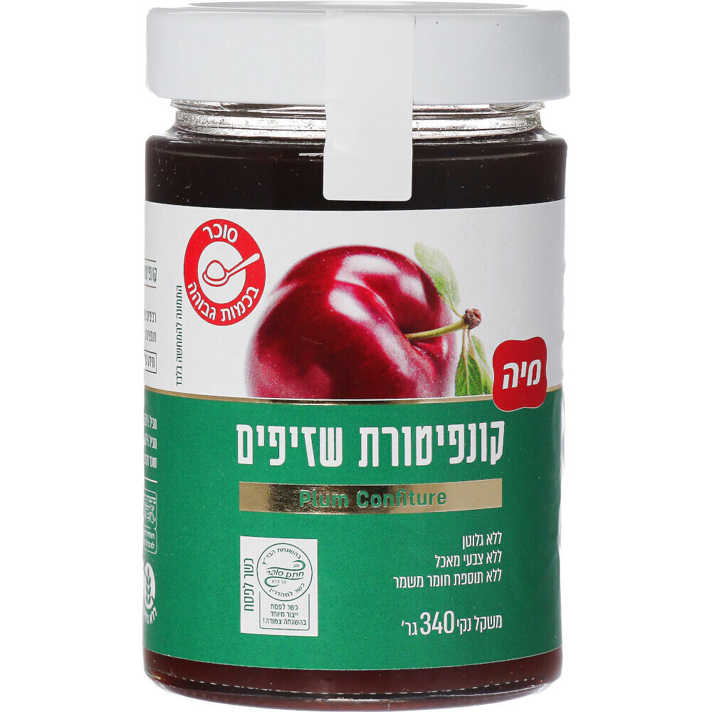 קונפיטורה שזיפים 340ג