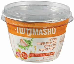 ממרח טבעוני 9% שום ש