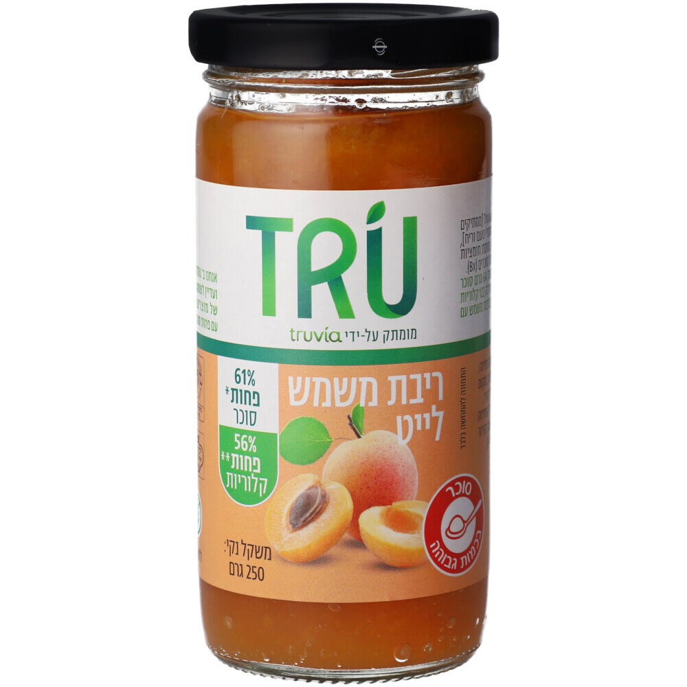 ריבת משמש לייט 250 ג