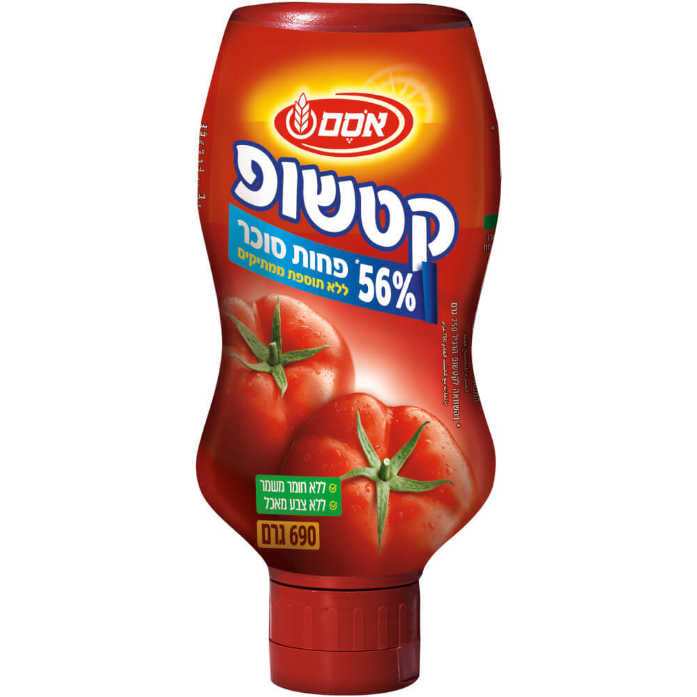 קטשופ אסם מופחת סוכר