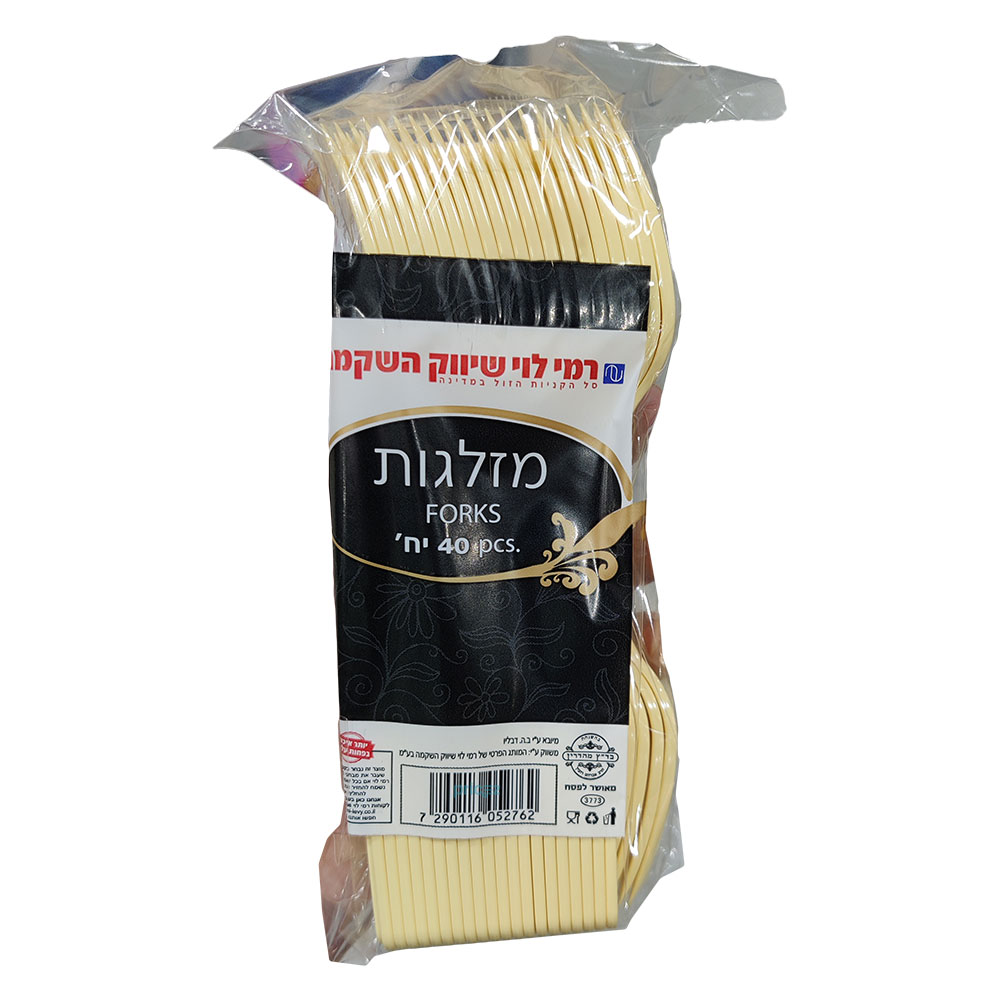 מזלג קרם 40 יחידות