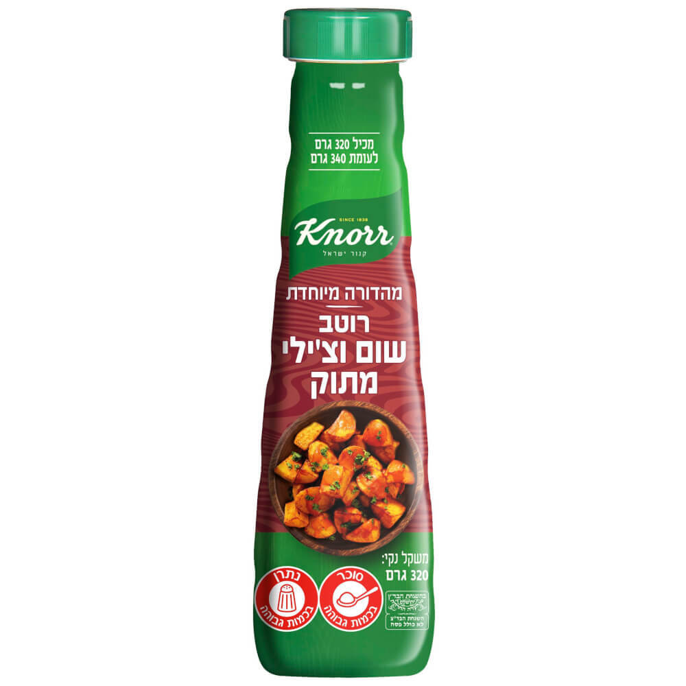 קנור רוטב שום וצ`ילי מתוק