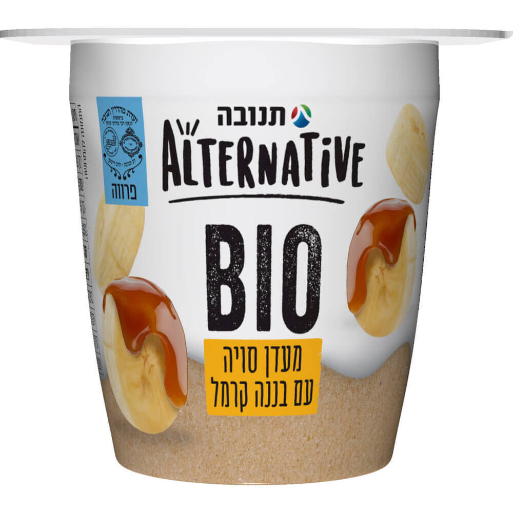 מעדן סויה BIO עם בננ