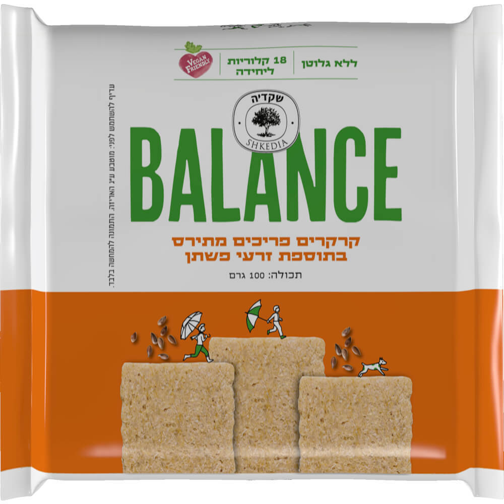 קרקרים פריכים מתירס ללא גלוטן 100 גר` BA